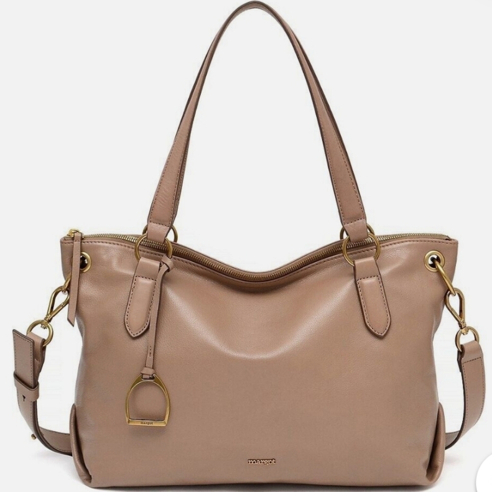 Margot New York Maria Satchel in Truffle